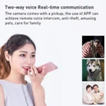 GH3 WiFi Smart Surveillance Camera with Magnet Mount, Support Night Vision / Two-way Audio - Image 6