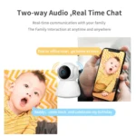YT24 V380 1.0MP Pan-tilt IP Camera WiFi Smart Security Camera, Support TF Card / Two-way Audio / Motion Detection / Night Vision - Image 4