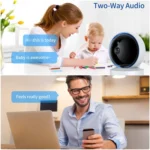 YT50-2 3.0MP 360 Rotation IP Camera WiFi Smart Security Camera, Support TF Card / Two-way Audio / Motion Detection / Night Vision - Image 5
