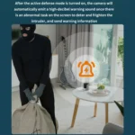 CAMSOY X1 Indoor Full HD 1080P WiFi Two Way Talk Pan and Tilt Camera - Image 15