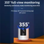 CAMSOY X1 Indoor Full HD 1080P WiFi Two Way Talk Pan and Tilt Camera - Image 8