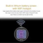 CAMSOY C2T 1080P WiFi Wireless Network Action Camera Wide-angle Recorder - Image 9