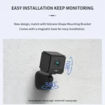 CAMSOY S20 1080P WiFi Wireless Network Action Camera Wide-angle Recorder with Mount - Image 3