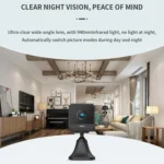 CAMSOY S20 1080P WiFi Wireless Network Action Camera Wide-angle Recorder with Mount - Image 6