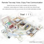 CAMSOY T9W5 1080P WiFi Wireless Network Action Camera Wide-angle Recorder - Image 8