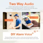 ESCAM QF218 1080P Pan / Tilt AI Humanoid Detection IP66 Waterproof WiFi IP Camera, Support ONVIF / Night Vision / TF Card / Two-way Audio, US Plug - Image 14