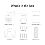 ESCAM Q5068 H.265 5MP Pan / Tilt / 4X Zoom WiFi Waterproof IP Camera, Support ONVIF Two Way Talk & Night Vision, AU Plug - Image 6