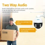 ESCAM Q5068 H.265 5MP Pan / Tilt / 4X Zoom WiFi Waterproof IP Camera, Support ONVIF Two Way Talk & Night Vision, AU Plug - Image 10