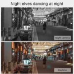 Q4 2.0 Million Pixels 1080P HD Wireless IP Camera, Support Motion Detection & Two-way Audio & Infrared Night Vision & TF Card, US Plug - Image 5