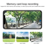 Q8 1080P HD Wireless IP Camera, Support Motion Detection & Infrared Night Vision & TF Card, AU Plug - Image 12