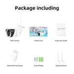 Q29 1080P HD Wireless IP Camera, Support Motion Detection & Infrared Night Vision & TF Card, EU Plug - Image 3