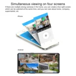 QX36 1080P 3.0MP 3.6mm Lens IP65 Waterproof PTZ 360 Degree Rotating WIFI Camera - Image 11