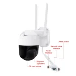 QX36 1080P 3.0MP 3.6mm Lens IP65 Waterproof PTZ 360 Degree Rotating WIFI Camera - Image 3
