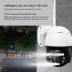 QX36 1080P 3.0MP 3.6mm Lens IP65 Waterproof PTZ 360 Degree Rotating WIFI Camera - Image 9