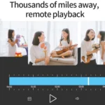 QX41 1080P 2.0MP Dual Lens IP66 Waterproof Panoramic PTZ WIFI Camera, Support Day and Night Full Color & Two-way Voice Intercom & Smart Alarm & Video Playback & 128GB TF Card, AU Plug - Image 14