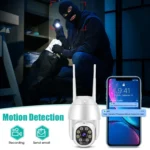 QX43-2 1080P 2.0MP Lens IP66 Waterproof PTZ Rotating WIFI Camera, Support Infrared Night Vision & Two-way Voice Intercom & Motion Detection & 128GB TF Card, AU Plug - Image 7