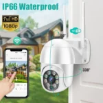 QX43-2 1080P 2.0MP Lens IP66 Waterproof PTZ Rotating WIFI Camera, Support Infrared Night Vision & Two-way Voice Intercom & Motion Detection & 128GB TF Card, AU Plug - Image 9