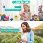 QX43-2 1080P 2.0MP Lens IP66 Waterproof PTZ Rotating WIFI Camera, Support Infrared Night Vision & Two-way Voice Intercom & Motion Detection & 128GB TF Card, AU Plug - Image 10