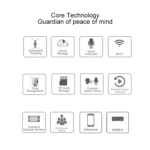 QX48 Pixels 1080P HD Wireless IP Camera, Support Motion Detection & Infrared Night Vision & TF Card - Image 4