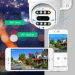 QX48 Pixels 1080P HD Wireless IP Camera, Support Motion Detection & Infrared Night Vision & TF Card - Image 6