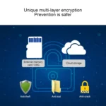 QX48 Pixels 1080P HD Wireless IP Camera, Support Motion Detection & Infrared Night Vision & TF Card - Image 10