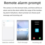 T21 1080P HD Solar Wireless IP Camera, Support Motion Detection & Infrared Night Vision & TF Card - Image 12