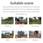 T21 1080P HD Solar Wireless IP Camera, Support Motion Detection & Infrared Night Vision & TF Card - Image 18