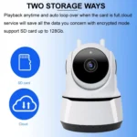 PAF200 2MP 1080P HD Wireless IP Camera, Support Motion Detection & Infrared Night Vision & TF Card - Image 4