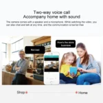 YT46 HD Wireless Indoor Network Shaking Head Camera, Support Motion Detection & Infrared Night Vision & Micro SD Card, AU Plug - Image 11