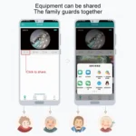 YT46 HD Wireless Indoor Network Shaking Head Camera, Support Motion Detection & Infrared Night Vision & Micro SD Card, AU Plug - Image 13