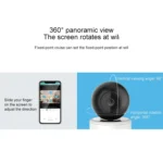 YT46 HD Wireless Indoor Network Shaking Head Camera, Support Motion Detection & Infrared Night Vision & Micro SD Card, AU Plug - Image 6