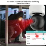 YT46 HD Wireless Indoor Network Shaking Head Camera, Support Motion Detection & Infrared Night Vision & Micro SD Card, AU Plug - Image 10