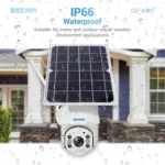 ESCAM QF480 US Version HD 1080P IP66 Waterproof 4G Solar Panel PT IP Camera without Battery, Support Night Vision / Motion Detection / TF Card / Two Way Audio - Image 13