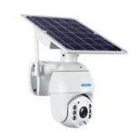 ESCAM QF480 US Version HD 1080P IP66 Waterproof 4G Solar Panel PT IP Camera without Battery, Support Night Vision / Motion Detection / TF Card / Two Way Audio - Image 3