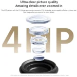 Original Xiaomi CW300 4MP Outdoor Camera IP66 Waterproof Full Color Night Vision WiFi Camera, US Plug - Image 3