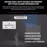 Original Xiaomi CW700S Outdoor Camera 4MP Full Color Night Vision WiFi Camera, US Plug - Image 12