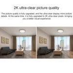 Original Xiaomi 2.4GHz F1.4 Large Aperture 3 Million Pixels Wifi Intelligent Camera PTZ Version 2K, Support Infrared Night Vision & AI Humanoid Detection & Two-way Voice & 32GB Micro SD Card, US Plug - Image 6