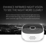H9 Mini HD 1280 x 720P 120 Degree Wide Angle Wearable Smart Wireless WiFi Surveillance Camera - Image 12