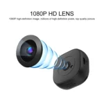 H9 Mini HD 1280 x 720P 120 Degree Wide Angle Wearable Smart Wireless WiFi Surveillance Camera - Image 4