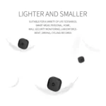 H9 Mini HD 1280 x 720P 120 Degree Wide Angle Wearable Smart Wireless WiFi Surveillance Camera - Image 7