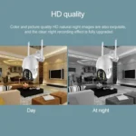 Q20 Outdoor Mobile Phone Remotely Rotate Wireless WiFi HD Camera, Support Three Modes of Night Vision & Motion Detection Video / Alarm & Recording, UK Plug - Image 10