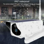 T1-2 2 Megapixel WiFi Version IP67 Waterproof Solar HD Monitor Camera without Battery & Memory, Support Infrared Night Vision & Motion Detection / Alarm & Voice Intercom & Mobile Surveillance - Image 11