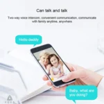 T1-2 2 Megapixel WiFi Version IP67 Waterproof Solar HD Monitor Camera without Battery & Memory, Support Infrared Night Vision & Motion Detection / Alarm & Voice Intercom & Mobile Surveillance - Image 5