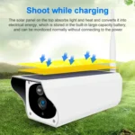 T1-2 2 Megapixel WiFi Version IP67 Waterproof Solar HD Monitor Camera without Battery & Memory, Support Infrared Night Vision & Motion Detection / Alarm & Voice Intercom & Mobile Surveillance - Image 9