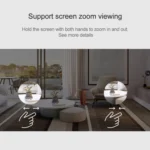 Q10 Outdoor Mobile Phone Remotely Rotate Wireless WiFi 10 Lights IR Night Vision HD Camera, Support Motion Detection Video / Alarm & Recording, UK Plug - Image 11