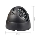 BQ2 1 megapixel Plug-in Hemisphere HD Monitor Camera, Support Infrared Night Vision & 4-32GB TF Card - Image 2
