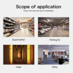 BQ2 1 megapixel Plug-in Hemisphere HD Monitor Camera, Support Infrared Night Vision & 4-32GB TF Card - Image 5