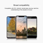 DP11 2 Megapixel IP66 Waterproof Wall Light Wireless IP Camera, Support Multiple Night Vision & Mobile Phone Remote Monitoring & Voice Intercom & Motion Detection / Alarm & 128GB Memory Card - Image 6