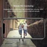 DP11 2 Megapixel IP66 Waterproof Wall Light Wireless IP Camera, Support Multiple Night Vision & Mobile Phone Remote Monitoring & Voice Intercom & Motion Detection / Alarm & 128GB Memory Card - Image 8