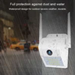 DP11 2 Megapixel IP66 Waterproof Wall Light Wireless IP Camera, Support Multiple Night Vision & Mobile Phone Remote Monitoring & Voice Intercom & Motion Detection / Alarm & 128GB Memory Card - Image 9